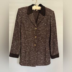 St. John Collection by Marie Gray knit blazer Size 10